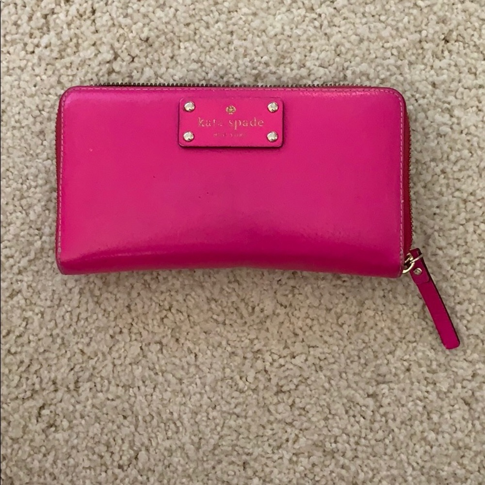 Pink Kate Spade Wallet